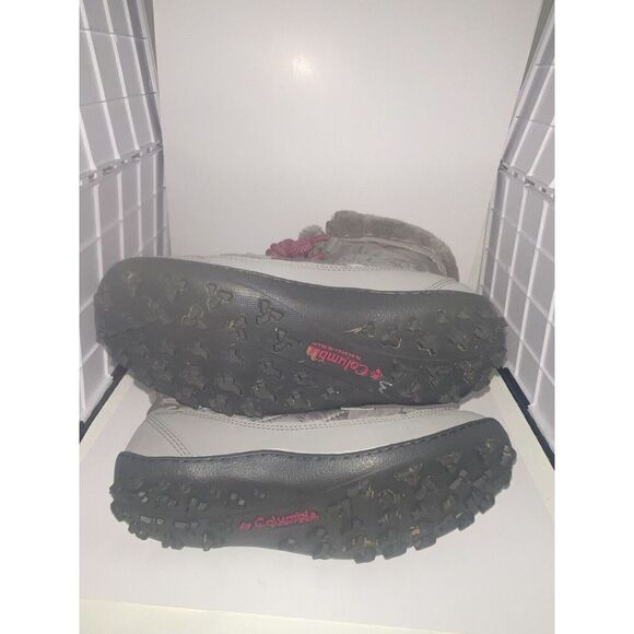 Columbia Waterproof Women's Snow Boots Size 4 Color Gray Condition Used - Picture 6 of 6